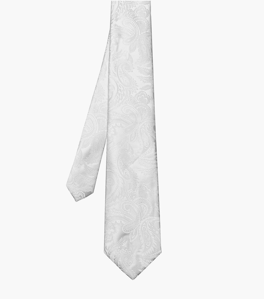 Stacy Adams Tie Stacy Adams Reg Paz sa276-7 White