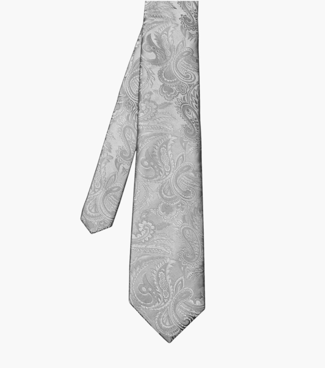 Stacy Adams Tie Stacy Adams Reg Paz sa276-8 Silver