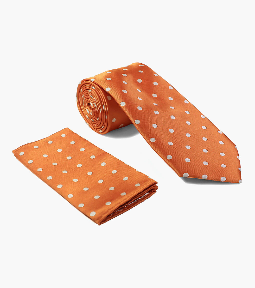 Stacy Adams Tie Stacy Adams Reg PolkaDot sa402-17 Orange