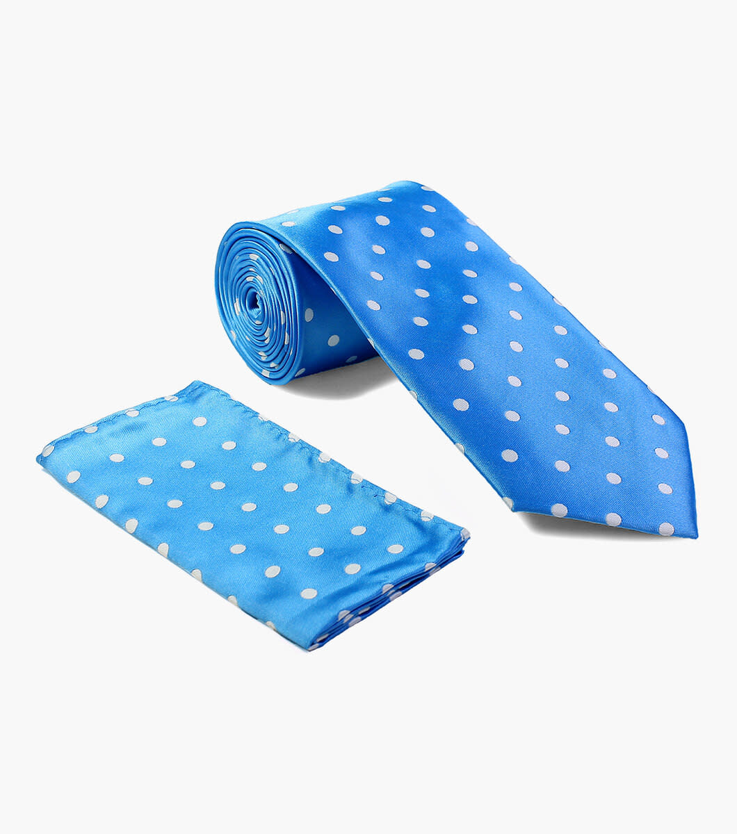 Stacy Adams Tie Stacy Adams Reg PolkaDot sa402-3 Powder