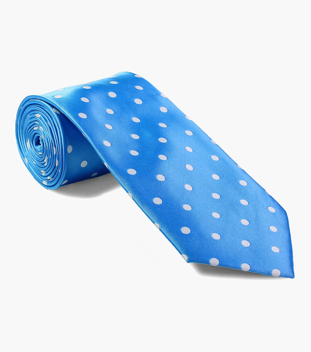 Stacy Adams Tie Stacy Adams Reg PolkaDot sa402-3 Powder