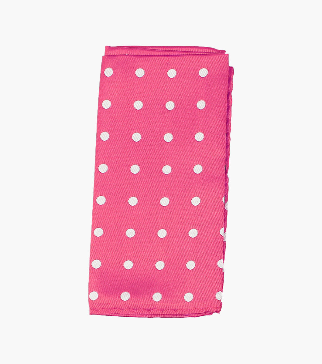 Stacy Adams Tie Stacy Adams Reg PolkaDot sa402-16 Fushia