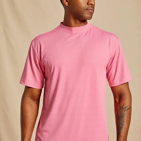 INSERCH MERC USA Crew Neck Tee t-299 S. Pink