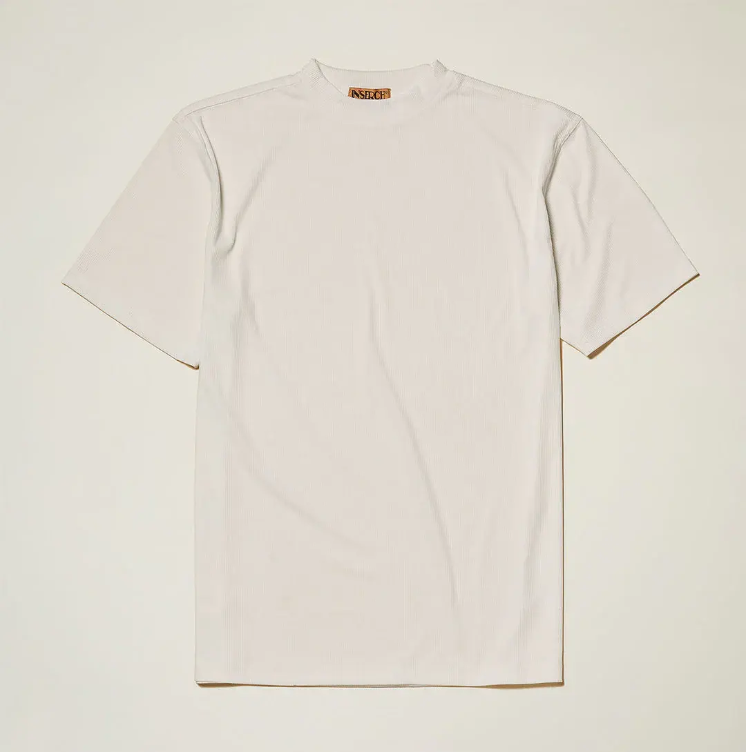 INSERCH MERC USA Crew Neck Tee t-299 Off White