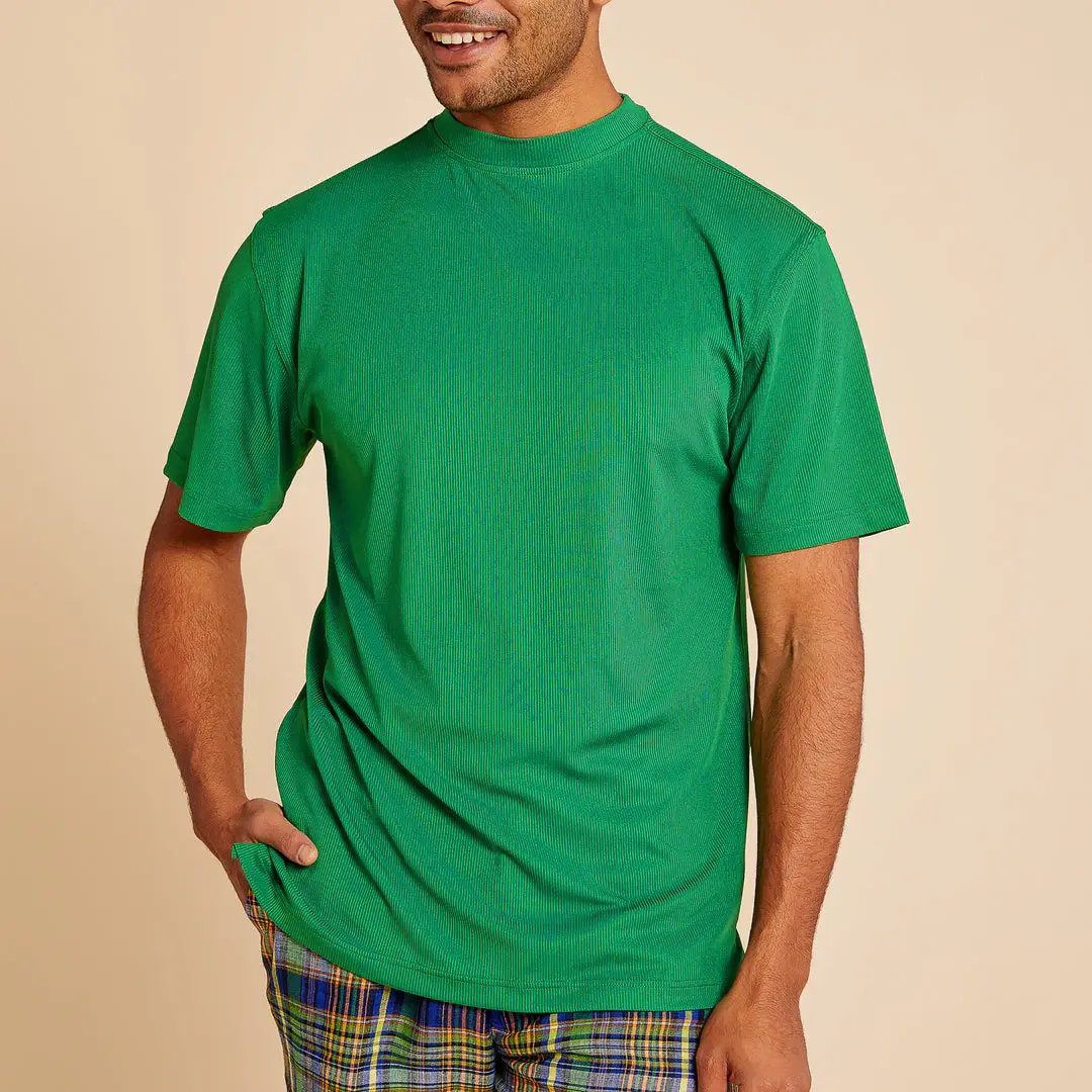 INSERCH MERC USA Crew Neck Tee t-299 Green M.
