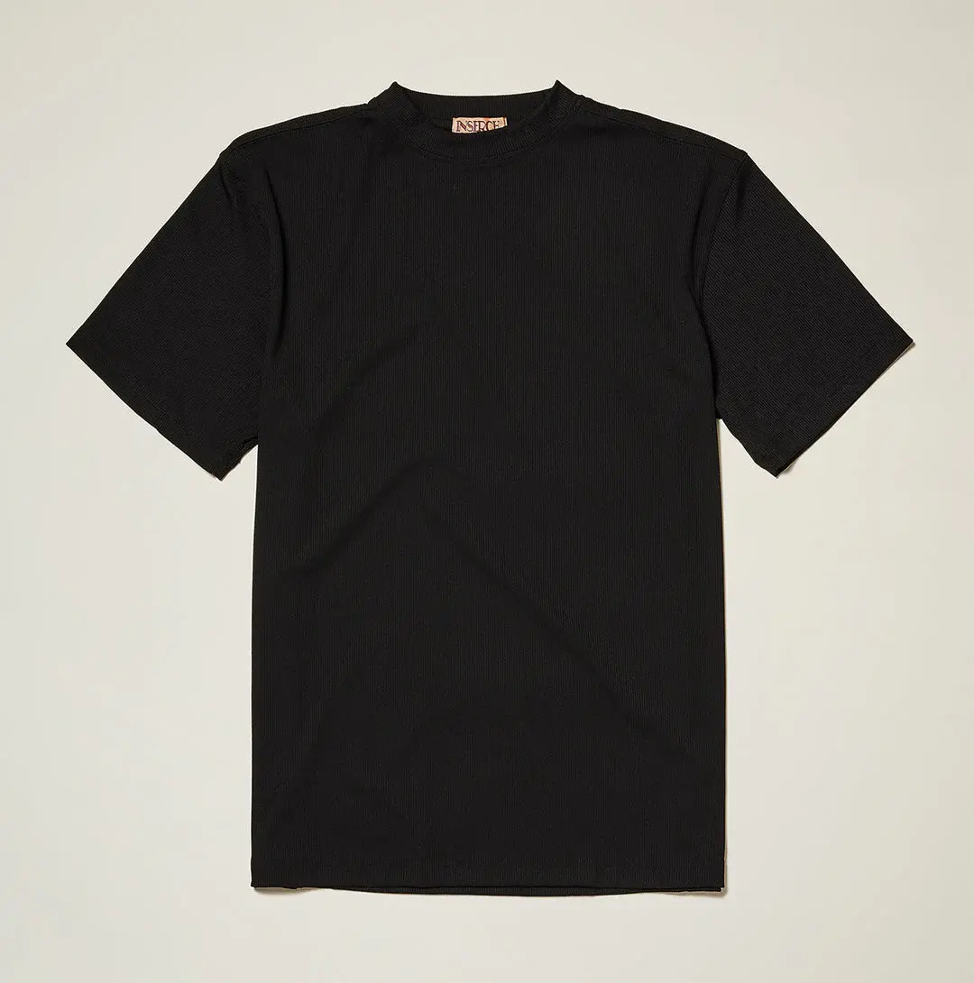 INSERCH MERC USA Crew Neck Tee t-299 Black