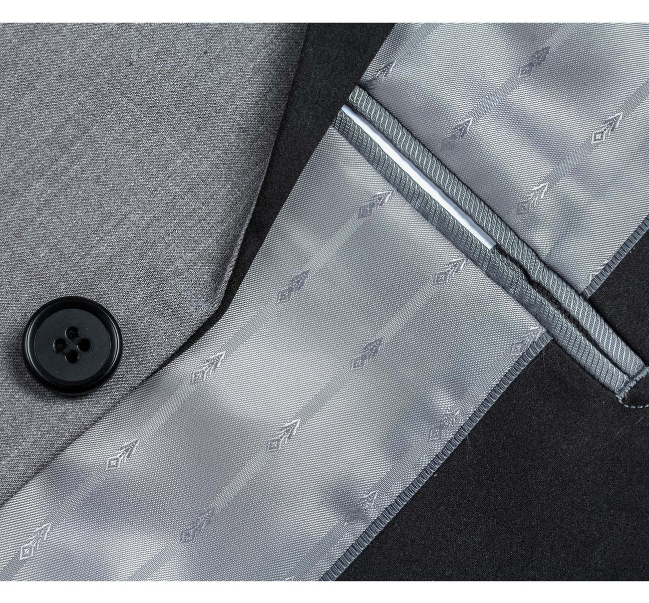 Renoir Novara Tux Shawl Lapel Slim Fit 202-2 Light Gray