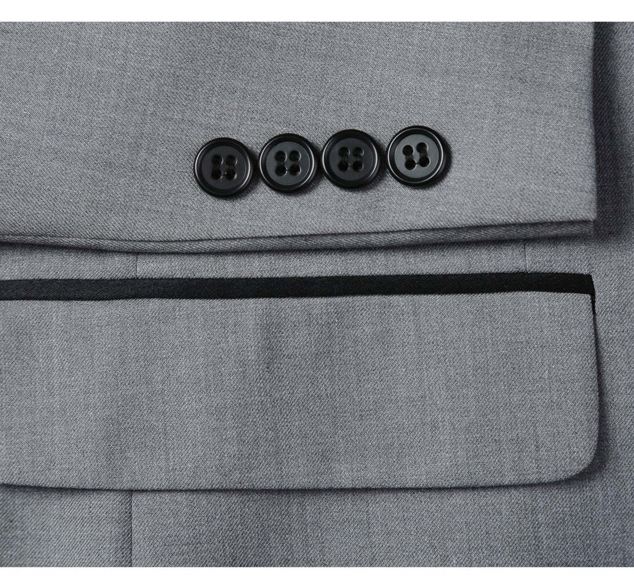 Renoir Novara Tux Shawl Lapel Slim Fit 202-2 Light Gray