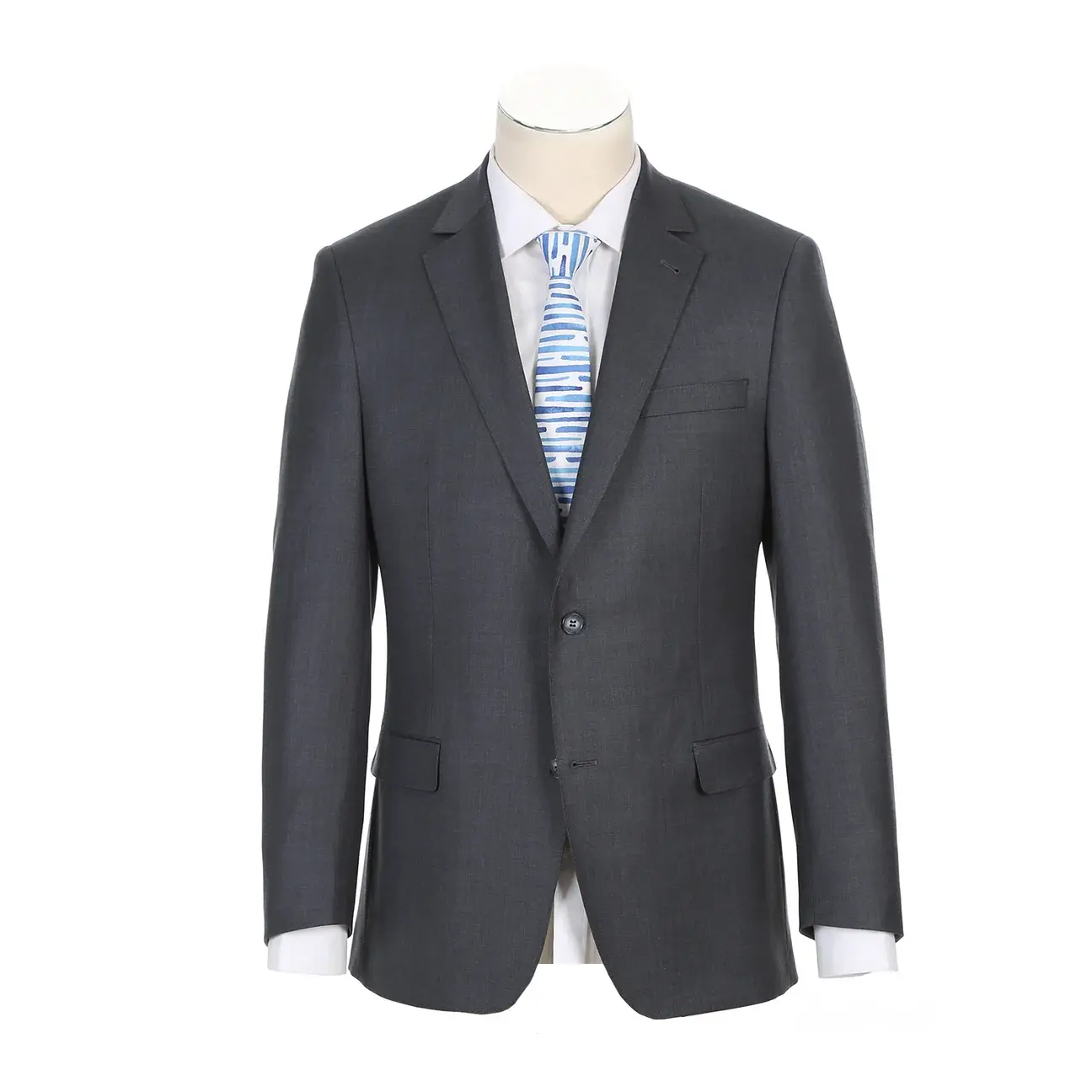 Renoir Novara Suit Rivelino ModernFit S150's rhc100-4 Grey