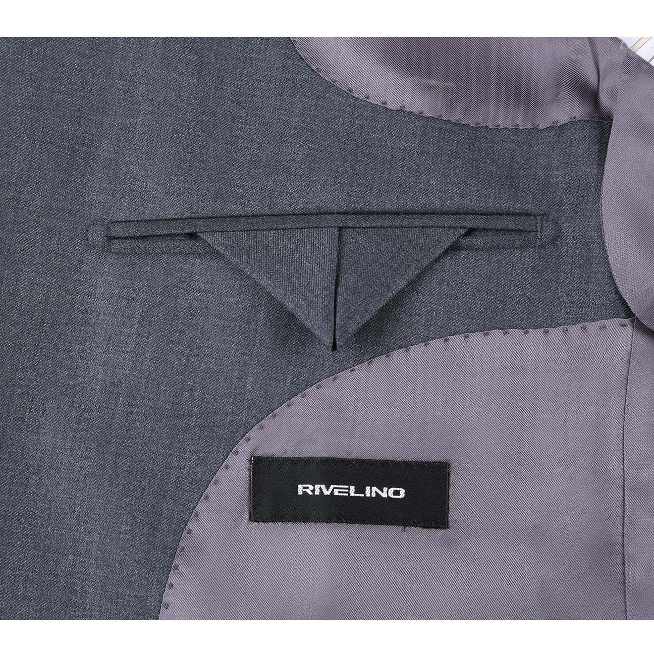 Renoir Novara Suit Rivelino ModernFit S150's rhc100-4 Grey
