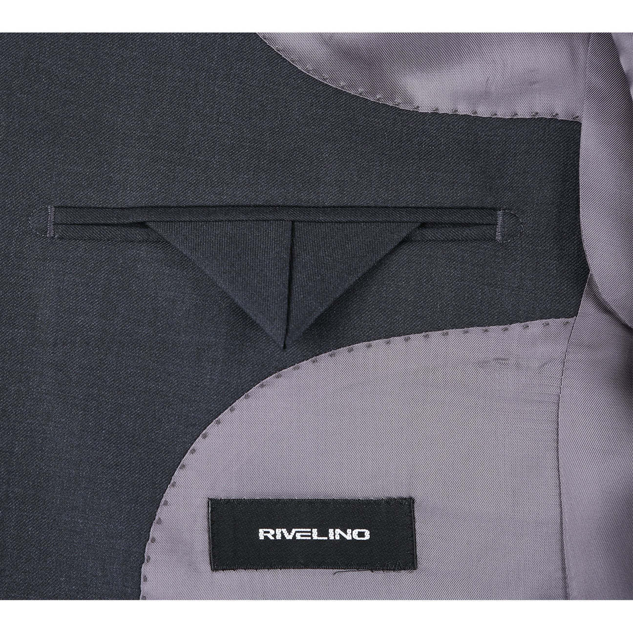 Renoir Novara Suit Rivelino ModernFit S150's rhc100-3 Charcoal