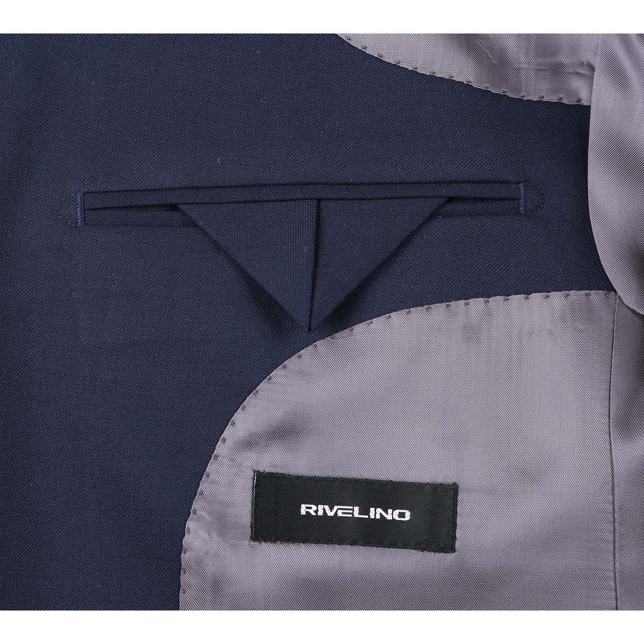 Renoir Novara Suit Rivelino ModernFit S150's rhc100-2 Navy