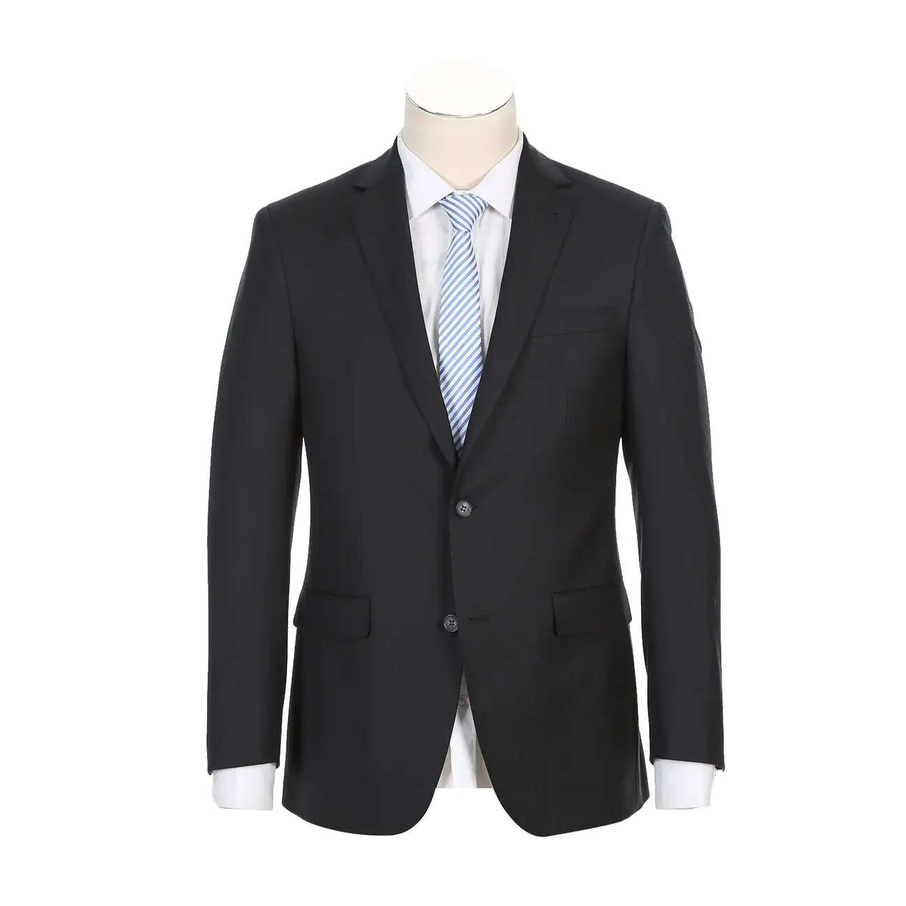 Renoir Novara Suit Rivelino ModernFit S150's rhc100-1 Black