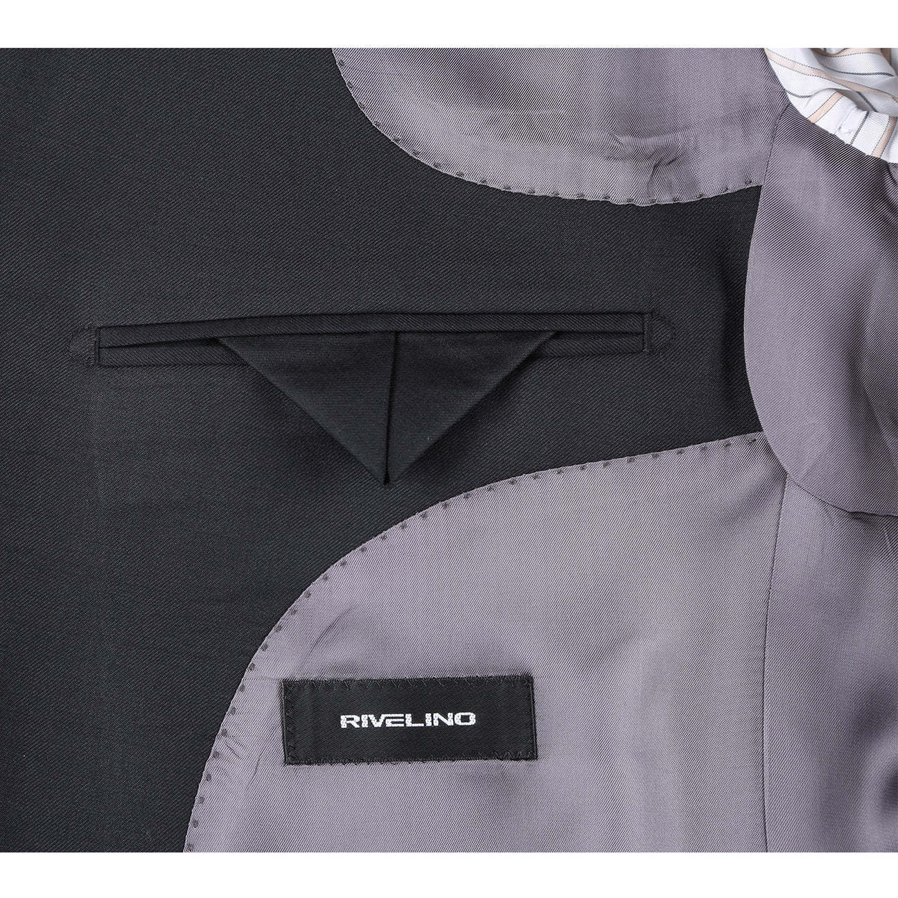 Renoir Novara Suit Rivelino ModernFit S150's rhc100-1 Black