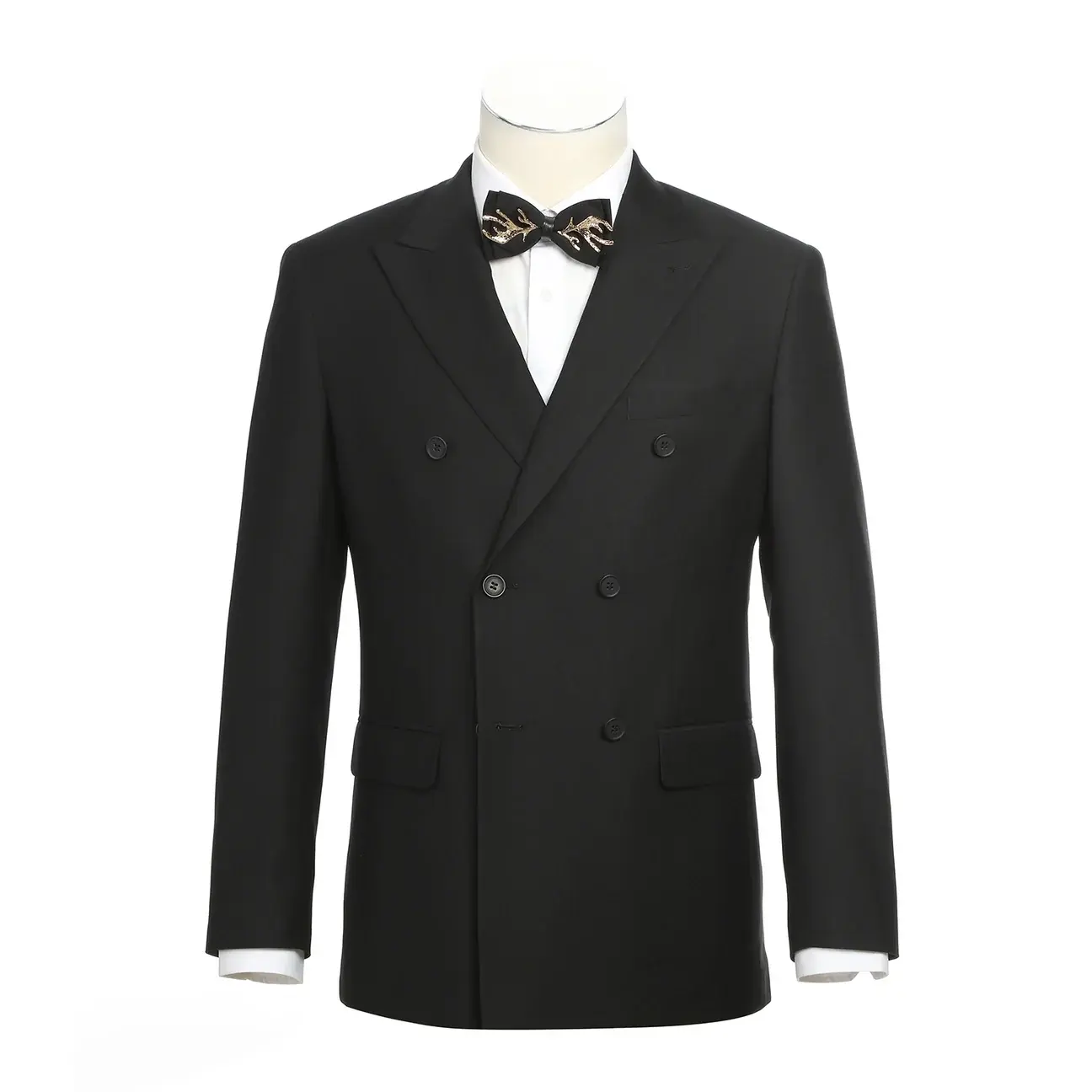 Renoir Novara Suit Renoir slim fit Double Breast 201-1 Black