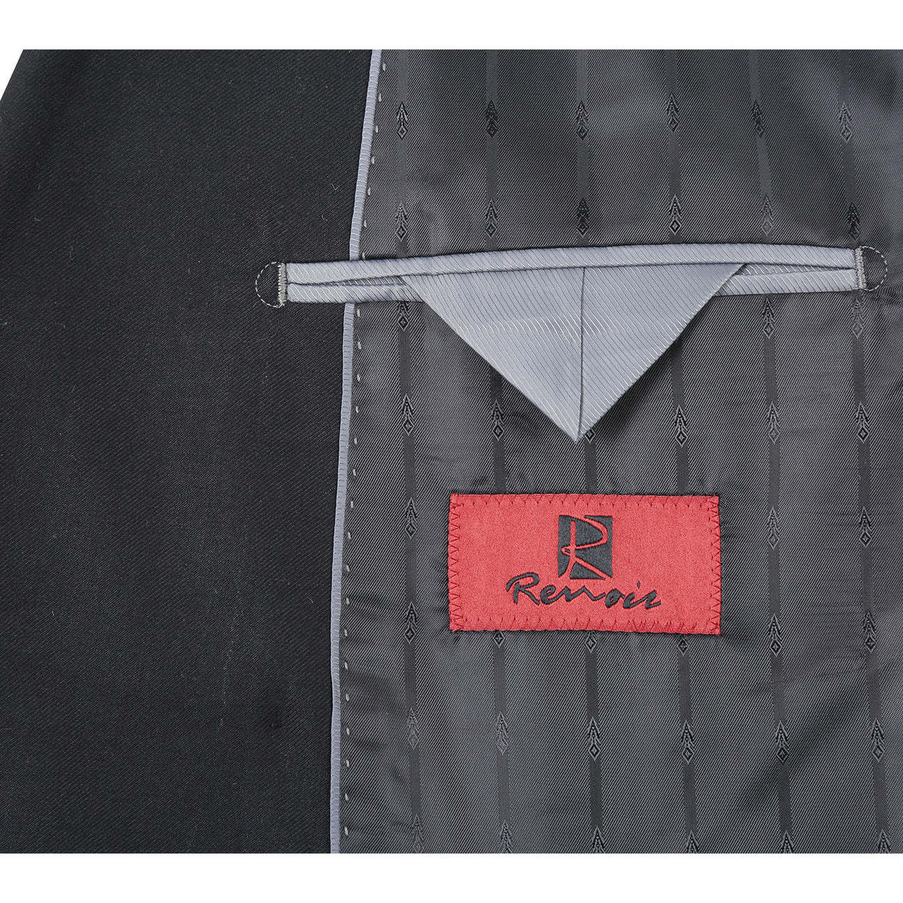 Renoir Novara Suit Renoir slim fit Double Breast 201-1 Black