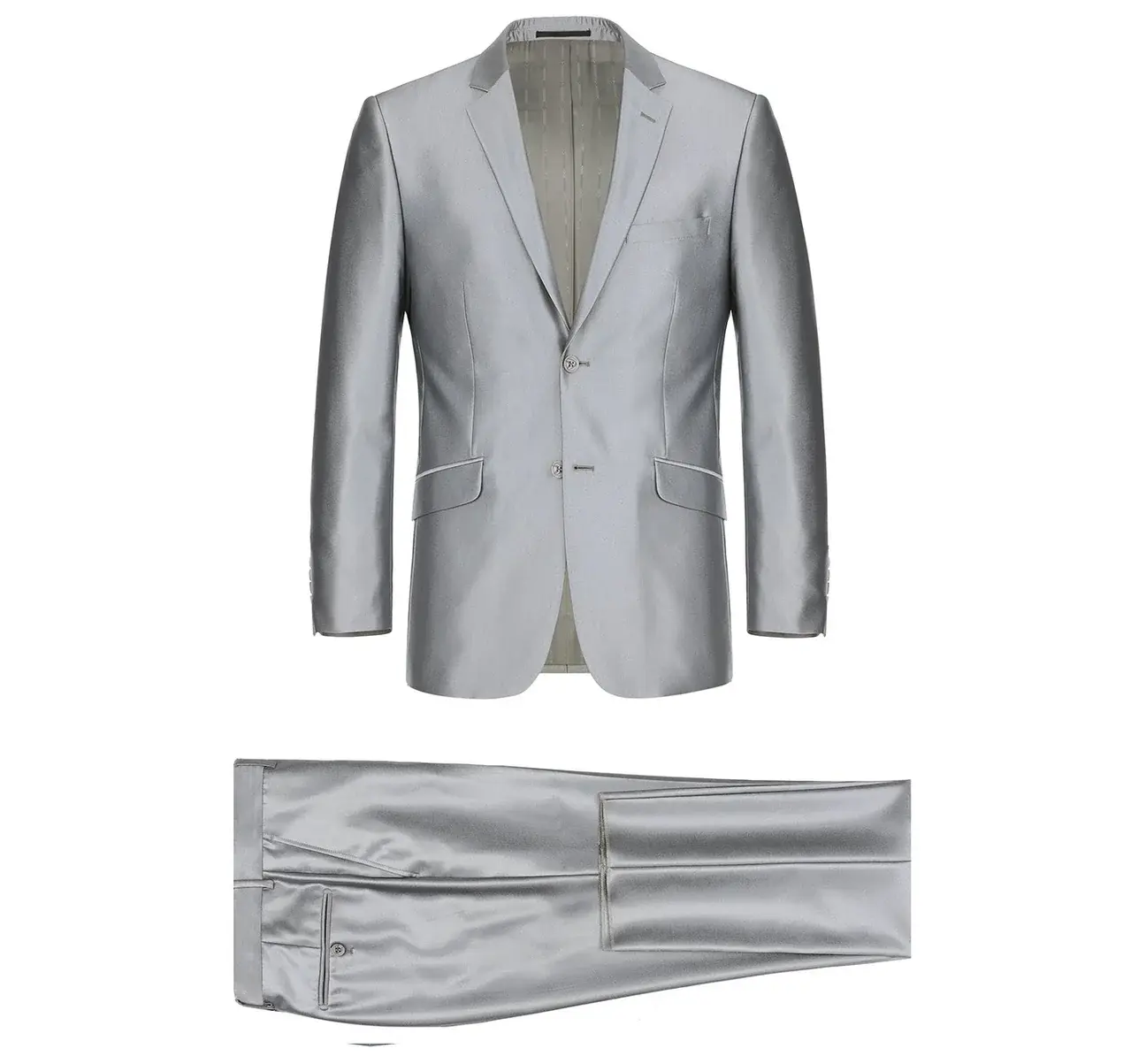 Renoir Novara Suit Renoir Slim Fit 207-2 Sterling Silver