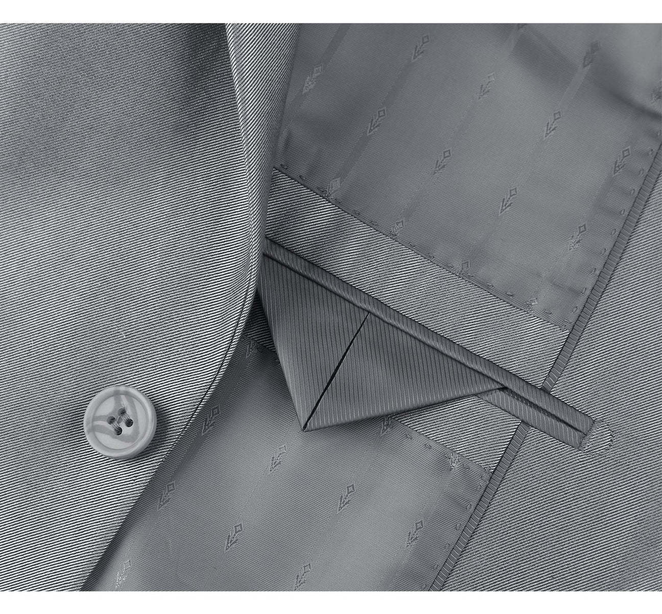 Renoir Novara Suit Renoir Slim Fit 207-2 Sterling Silver