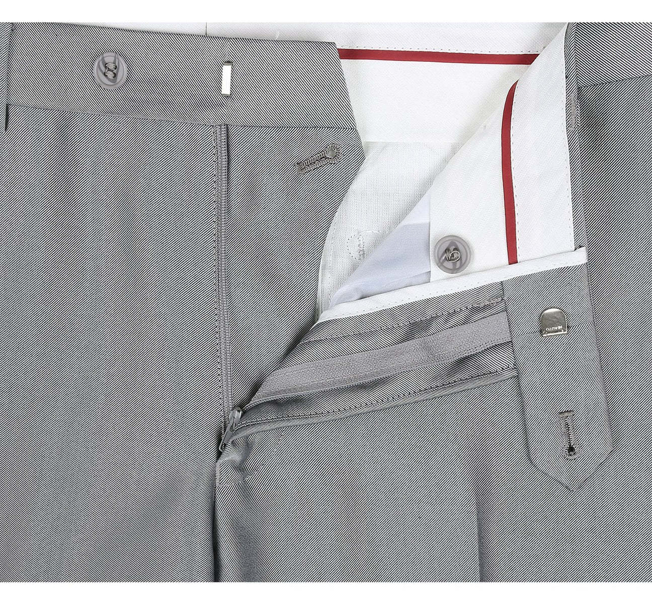 Renoir Novara Suit Renoir Slim Fit 207-2 Sterling Silver