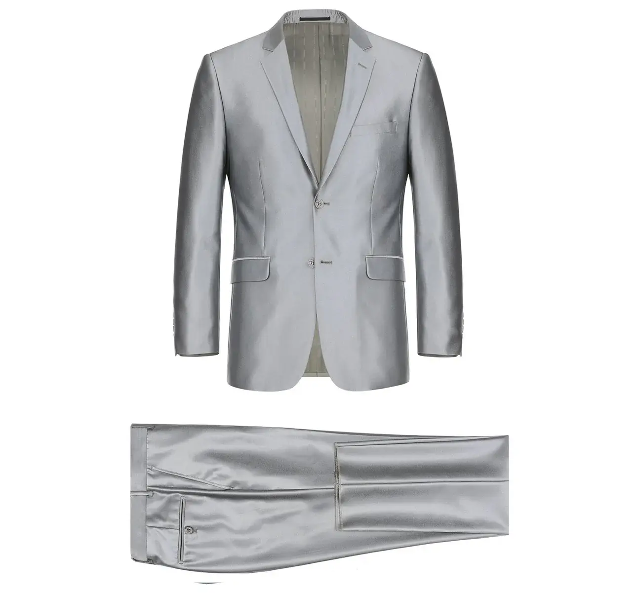 Renoir Novara Suit Renoir Slim Fit 207-2 Sterling Silver