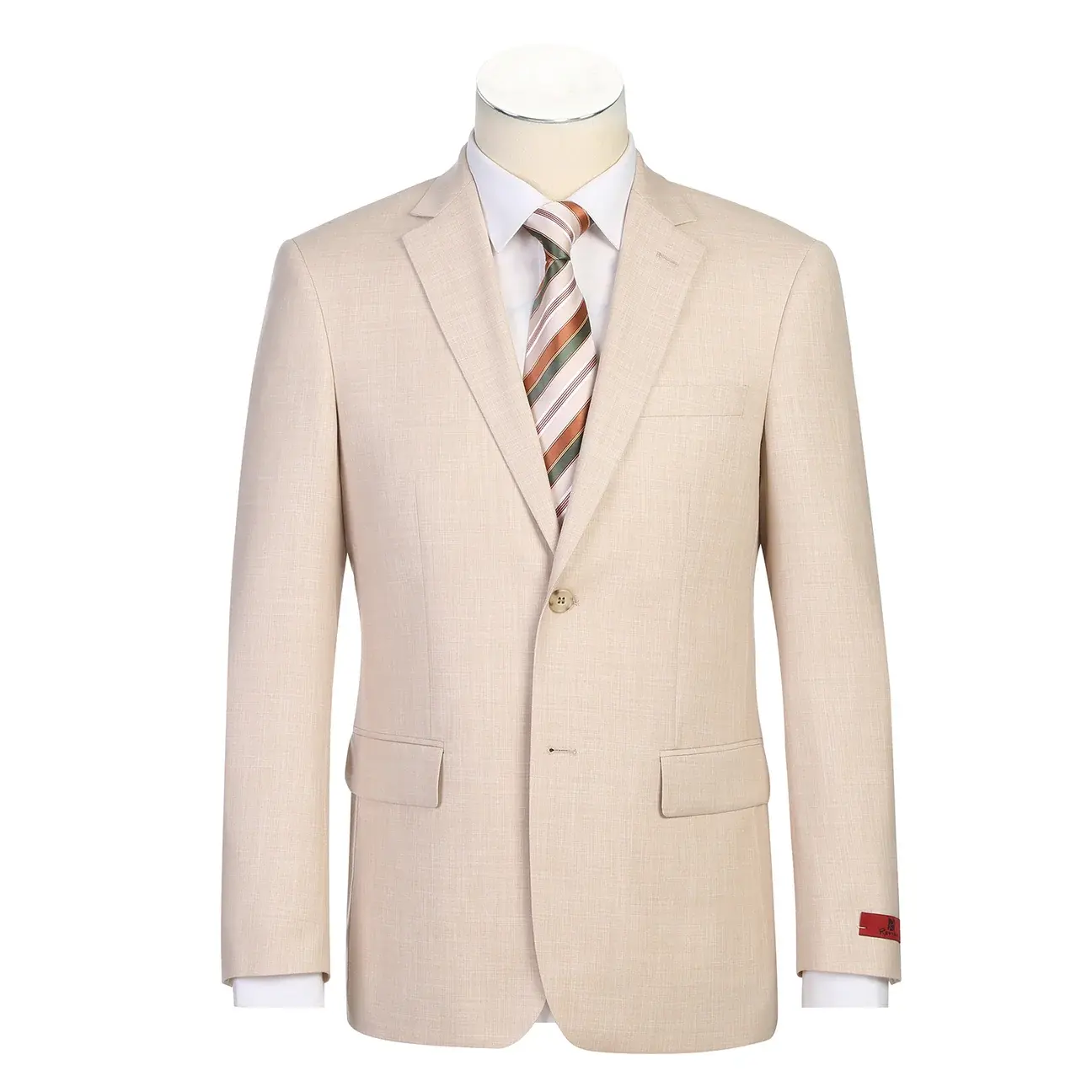 Renoir Novara Suit Renoir 2pc 203-13 slim fit Tan