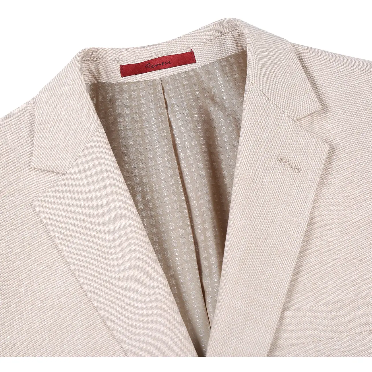 Renoir Novara Suit Renoir 2pc 203-13 slim fit Tan