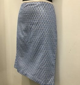 Talbots 6P blue skirt