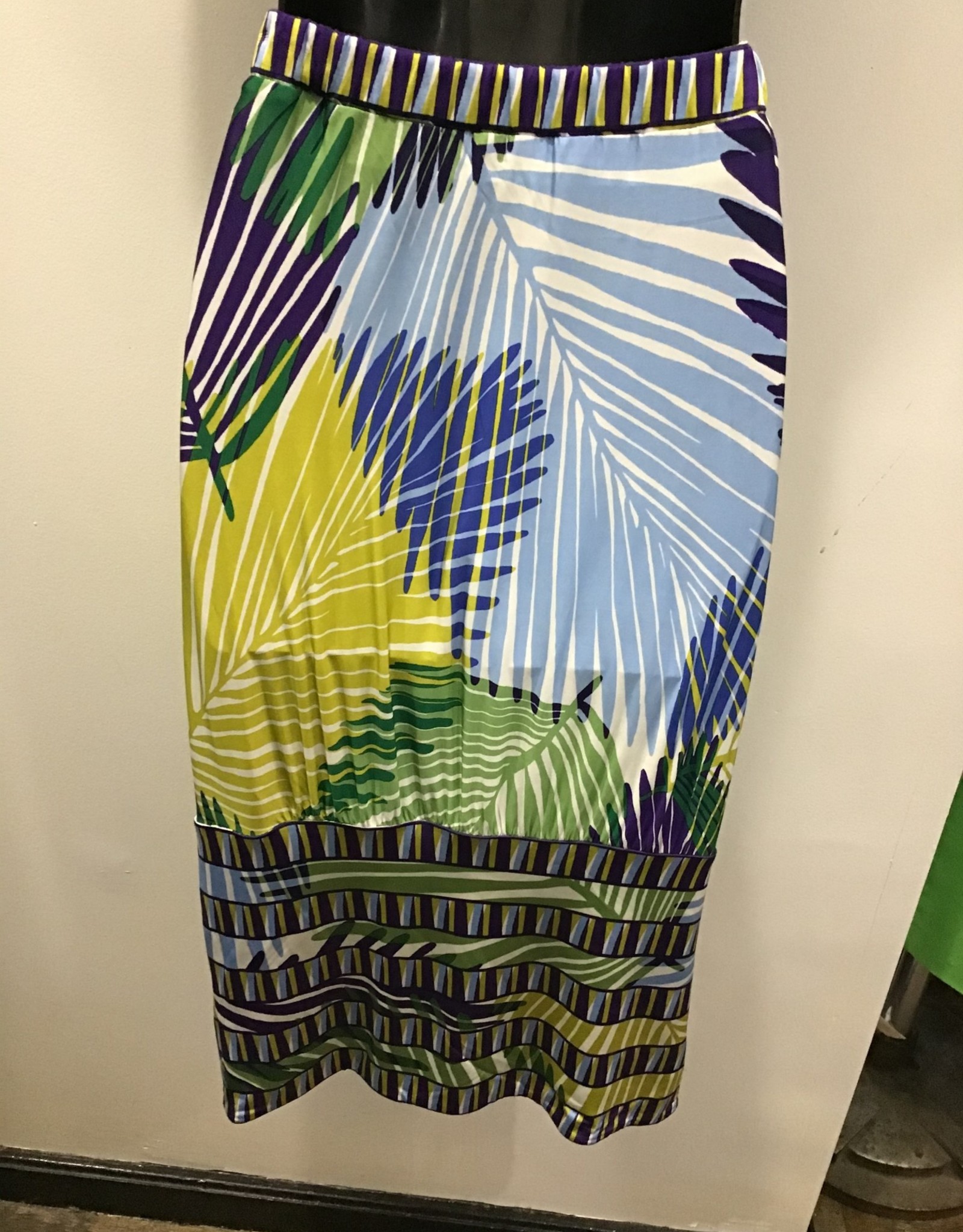 BCBG MAXAZRIA BCBGMAXAZRIA Tropical mid length skirt sz Small