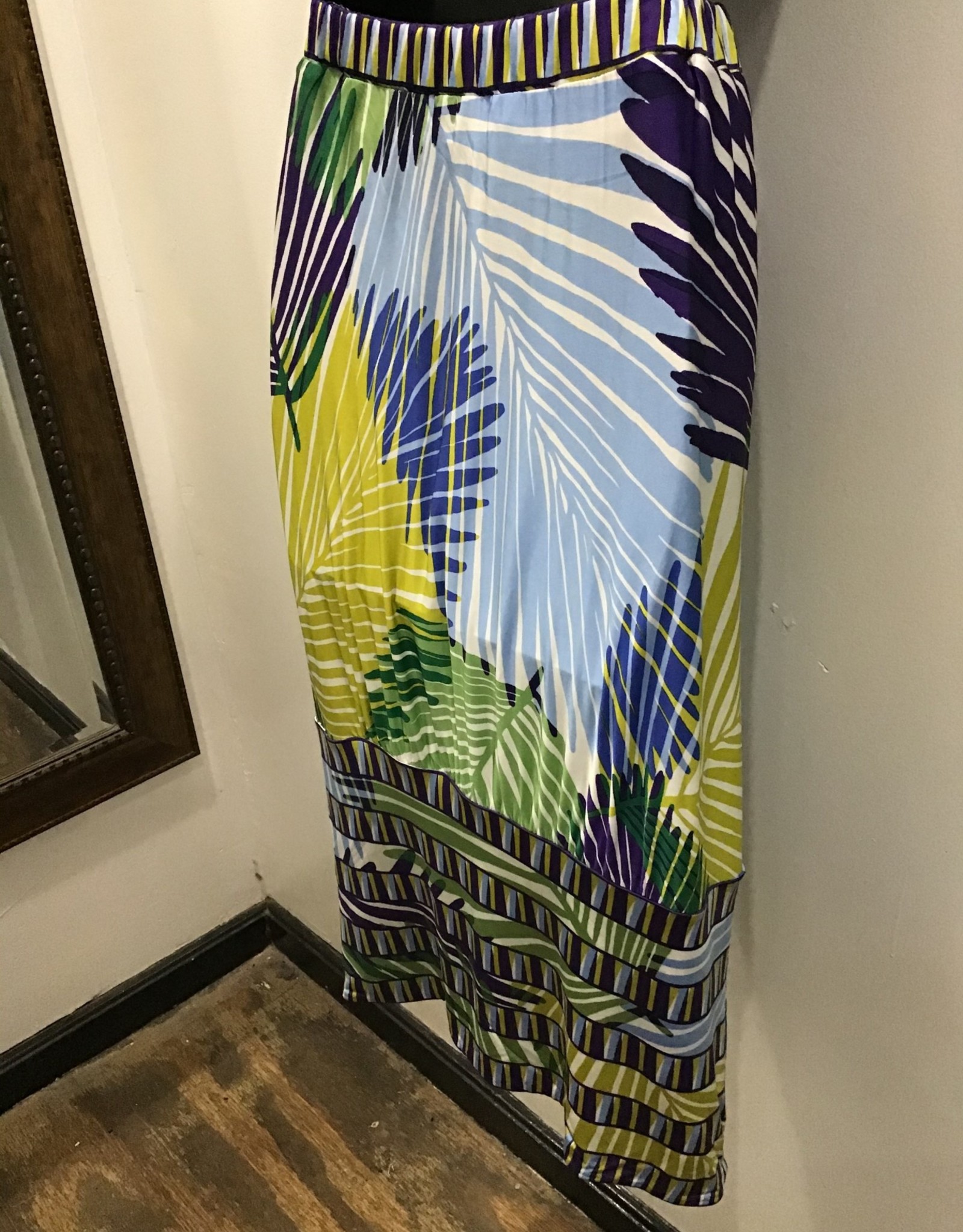 BCBG MAXAZRIA BCBGMAXAZRIA Tropical mid length skirt sz Small