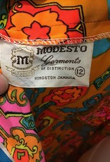 Modesto Modesto 70's Jamaican full length dress