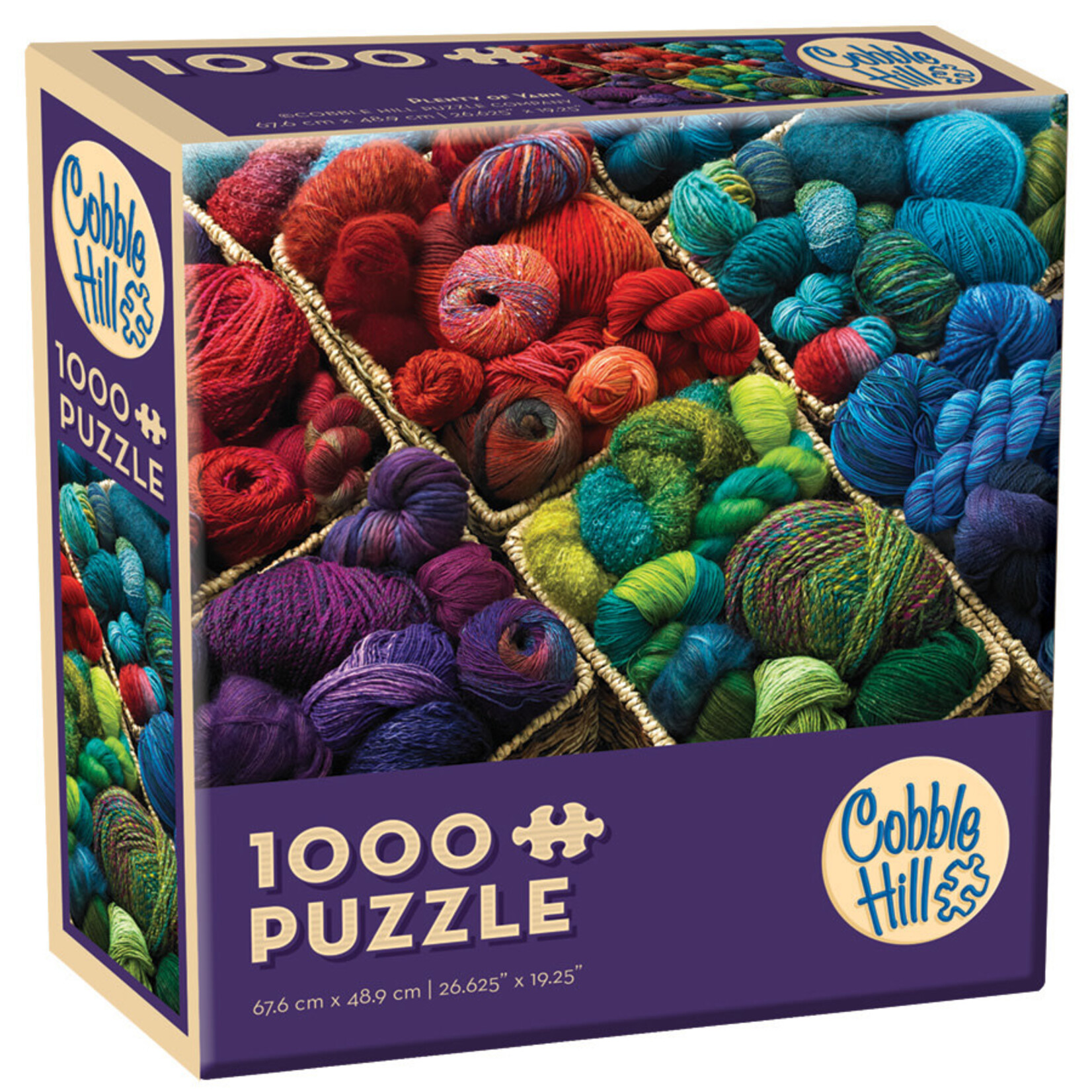 Cobble Hill Puzzles Plenty of Yarn 1000pc