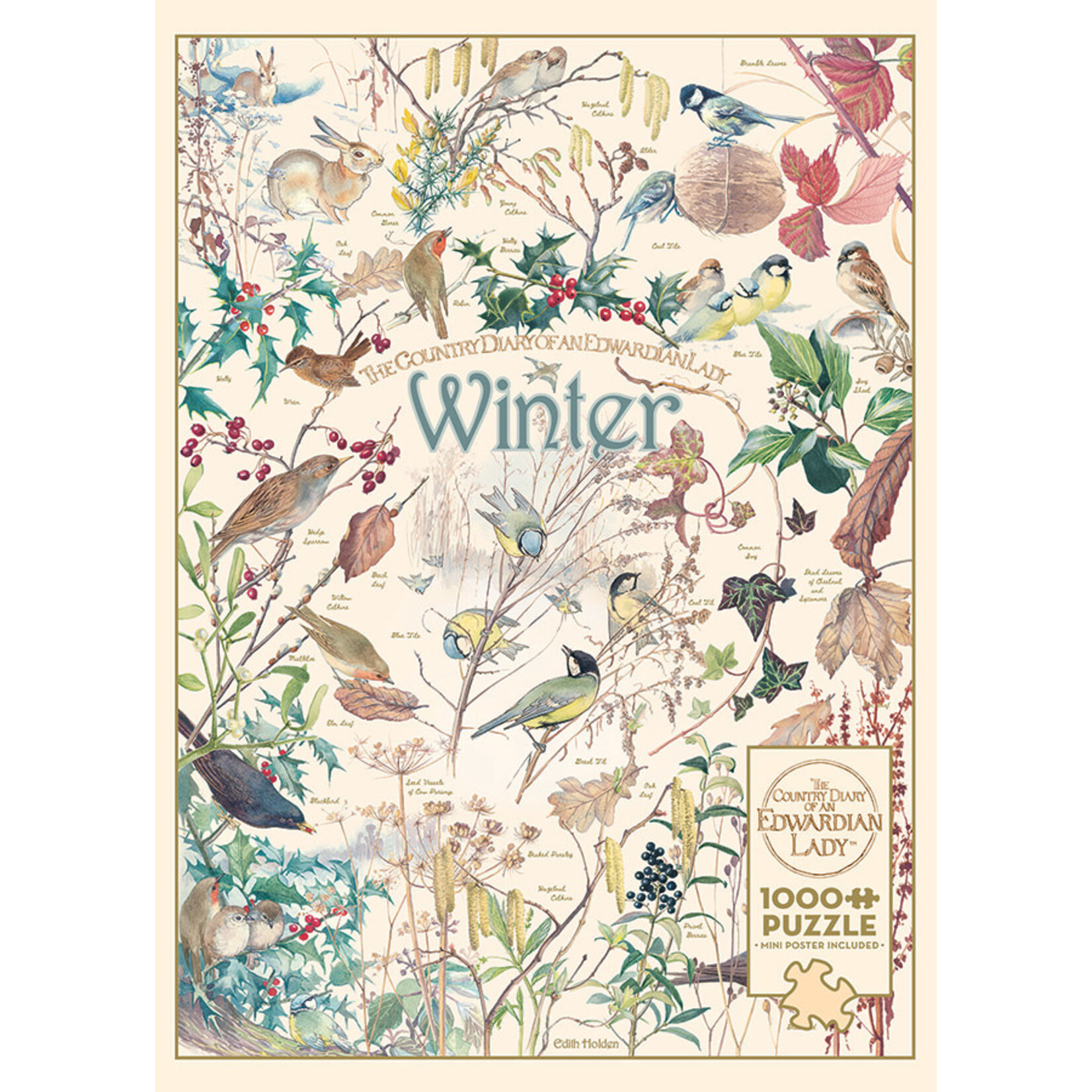 Cobble Hill Puzzles Country Diary: Winter 1000pc