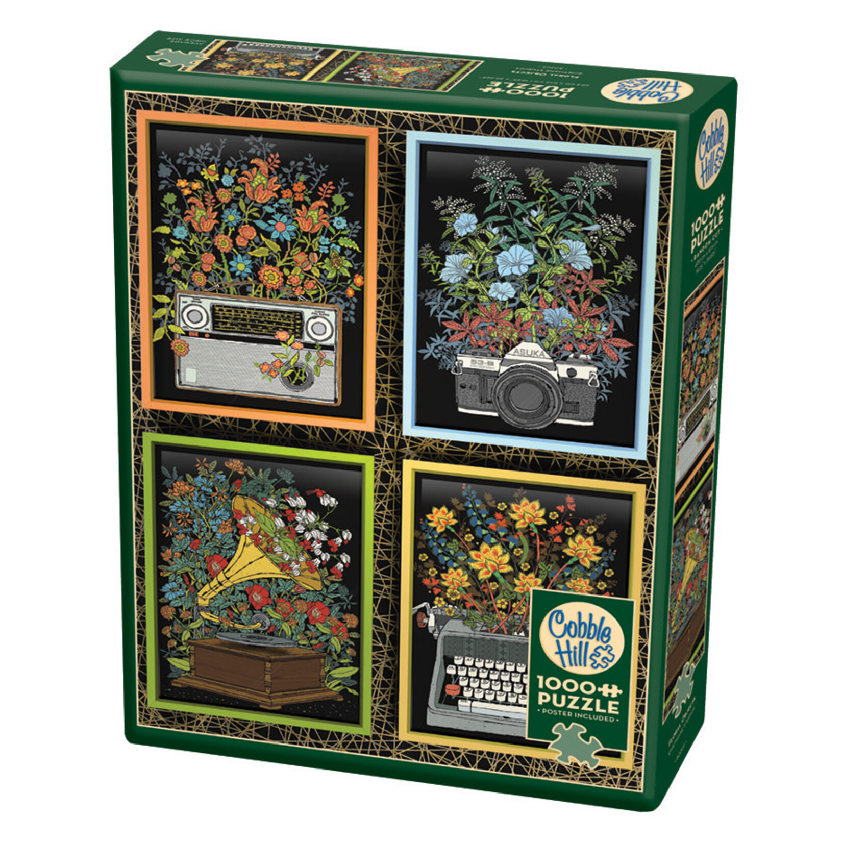 Cobble Hill Puzzles Floral Objects 1000pc