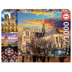 Educa Puzzles Notre Dame Collage 1000pc
