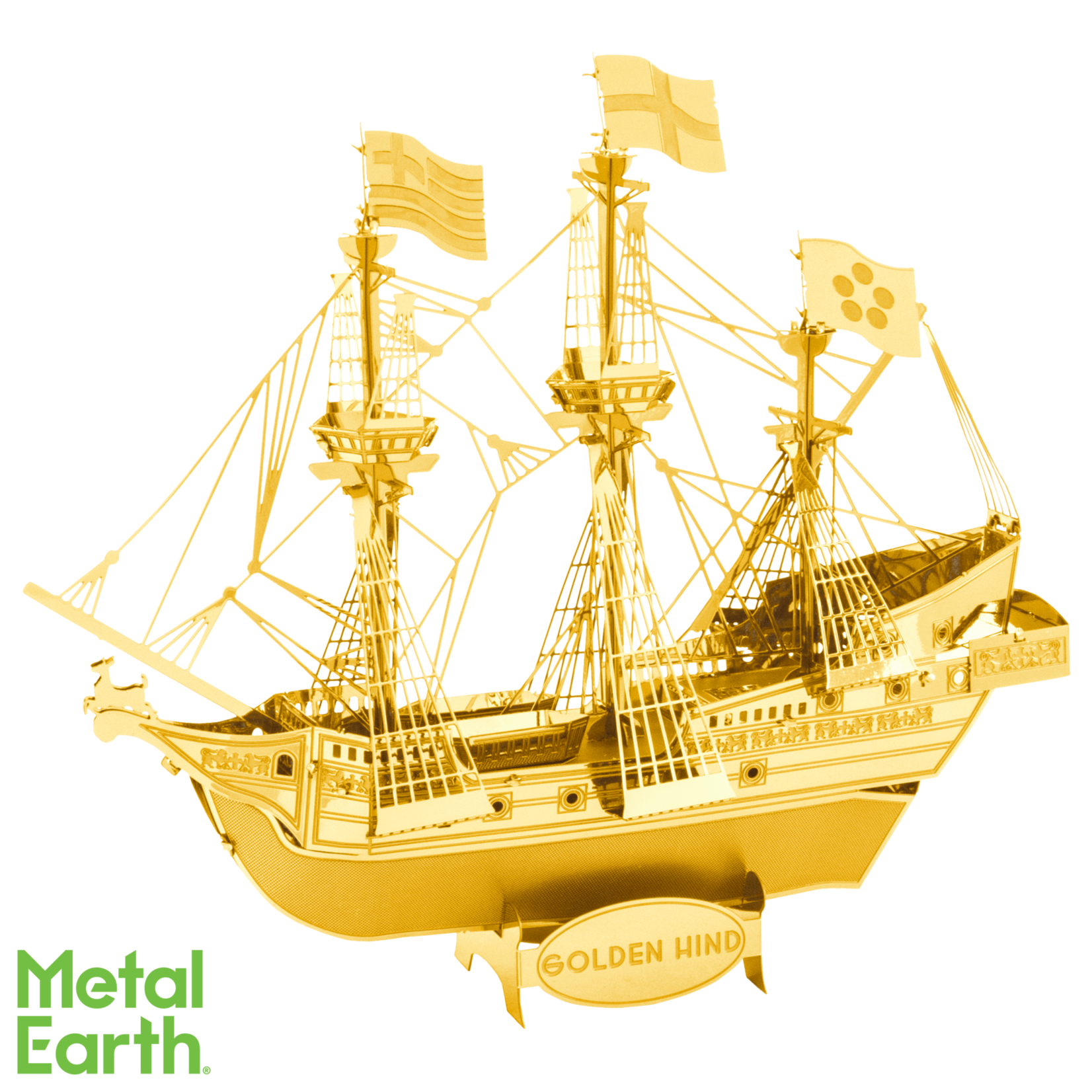 Fascinations Ship: Golden Hind - Gold