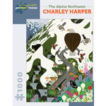 Pomegranate Puzzles The Alpine Northwest, Charley Harper 1000pc