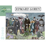 Pomegranate Puzzles Edward Gorey 1000pc