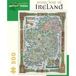 Pomegranate Puzzles Story Map of Ireland 500pc