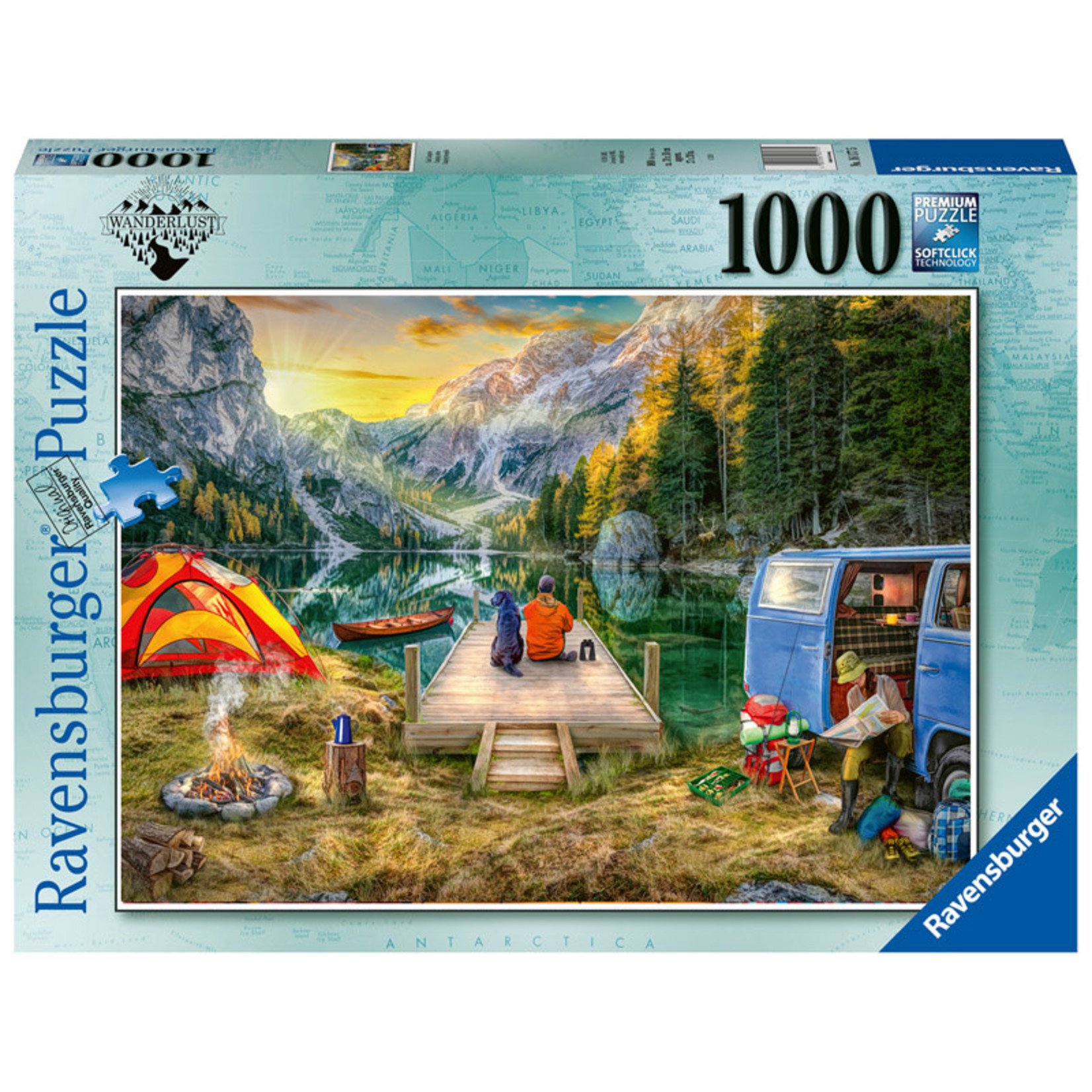 Ravensburger Calm Campsite 1000pc