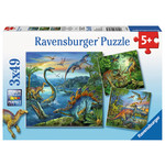Ravensburger Dinosaur Fascination 3x 49pc