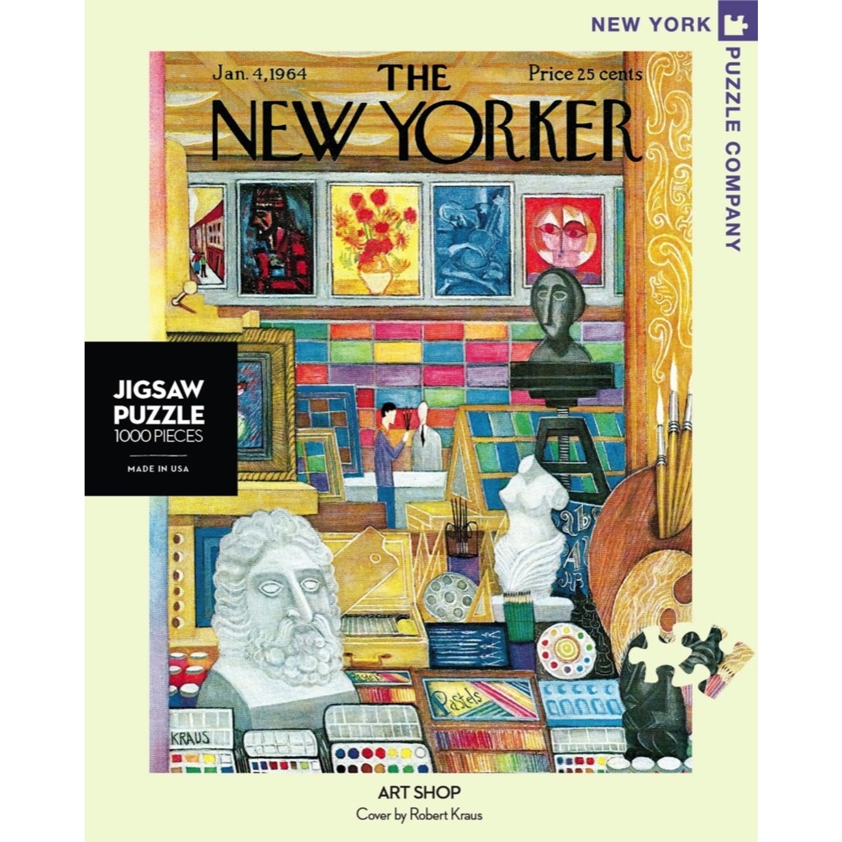 New York Puzzle Co NY: Art Shop 1000pc