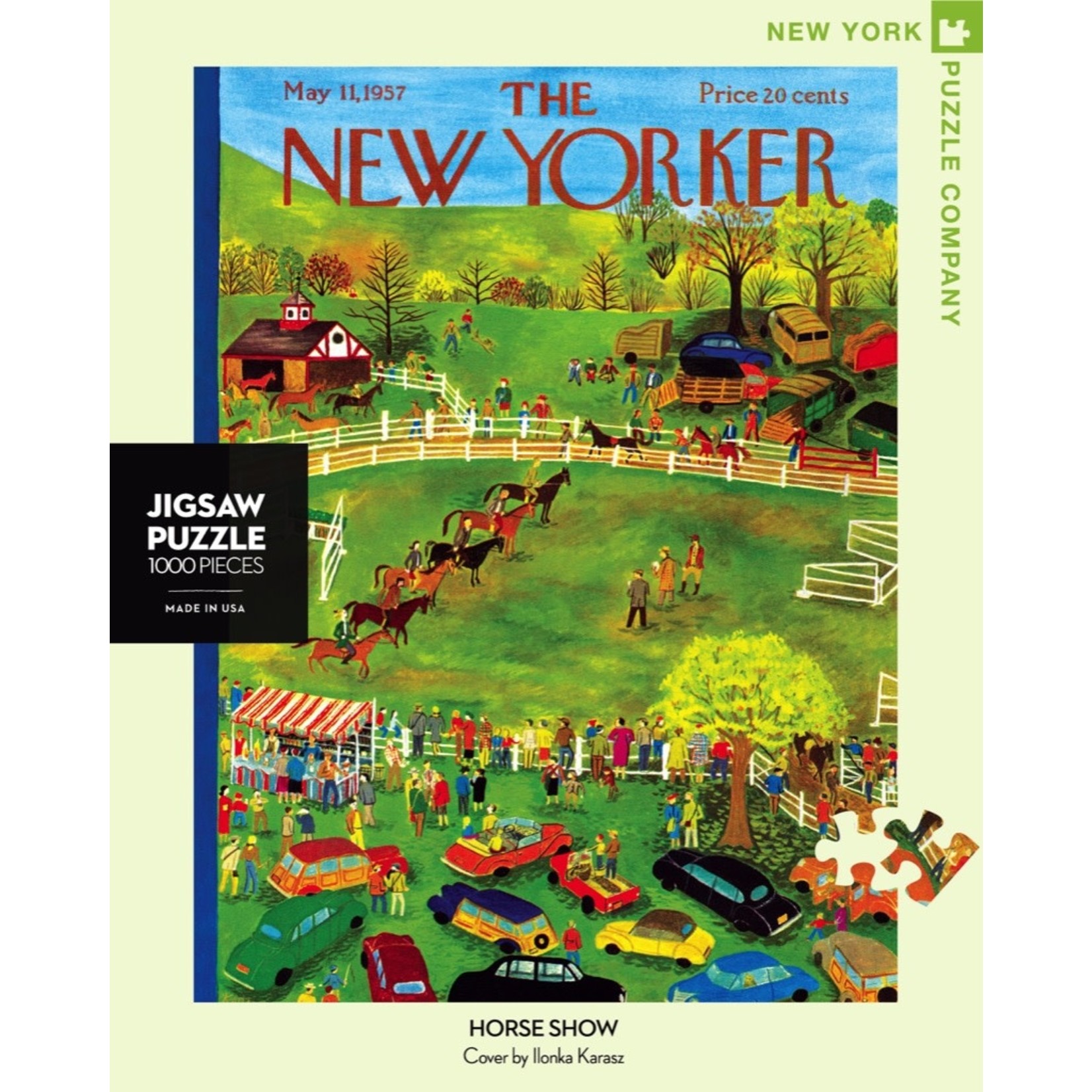 New York Puzzle Co NY: Horse Show 1000pc