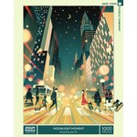 New York Puzzle Co Transit Art: Moonlight Moment 1000pc