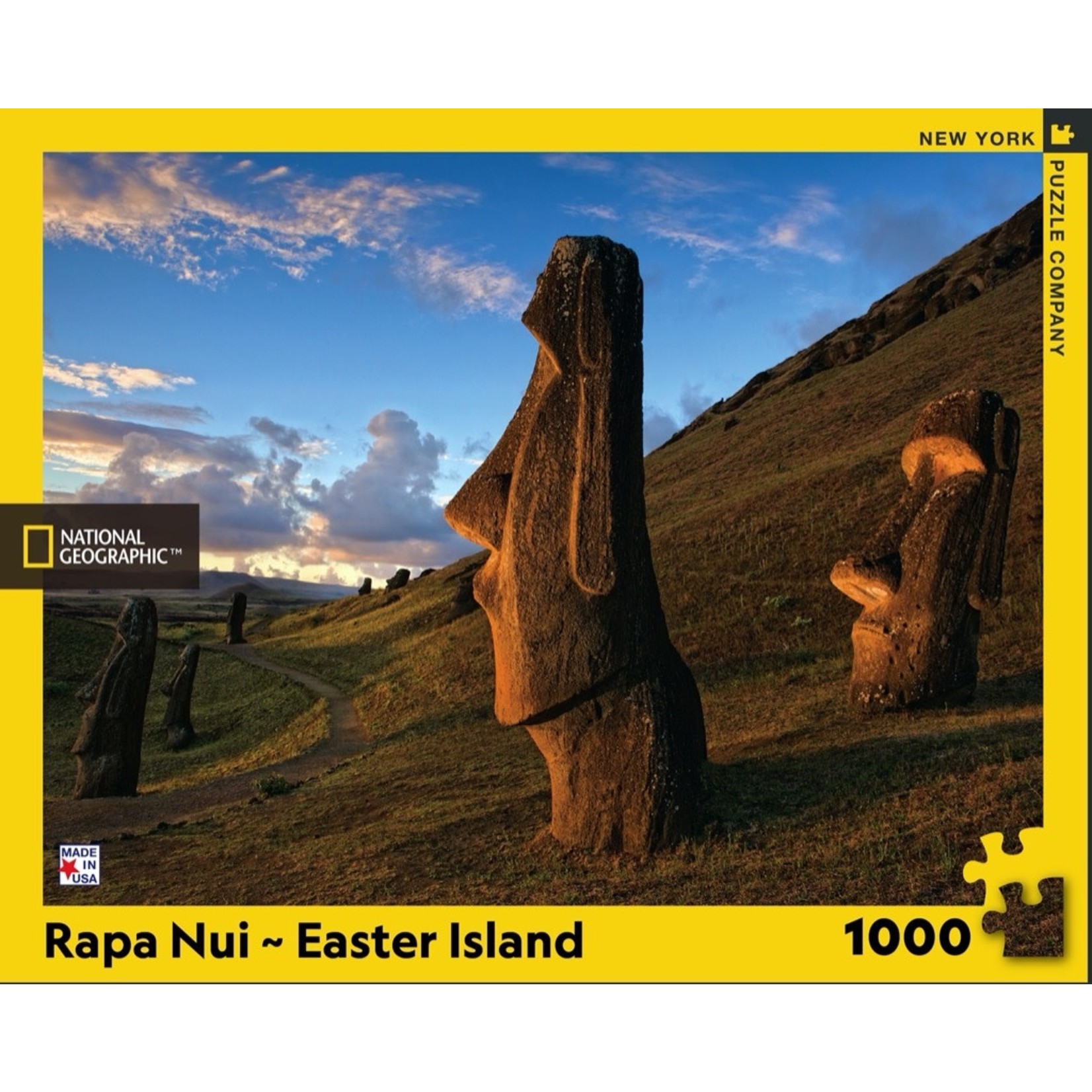 New York Puzzle Co Rapa Nui Easter Island 1000pc
