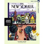 New York Puzzle Co NY: Village by the Sea 1000pc
