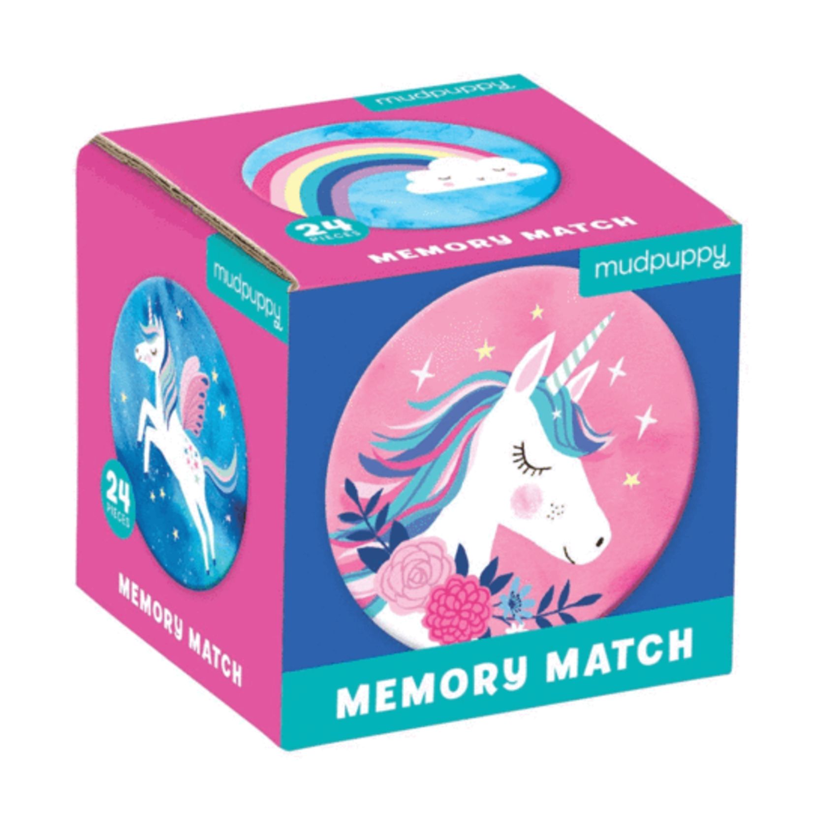 Mudpuppy Memory Match: Unicorn Magic