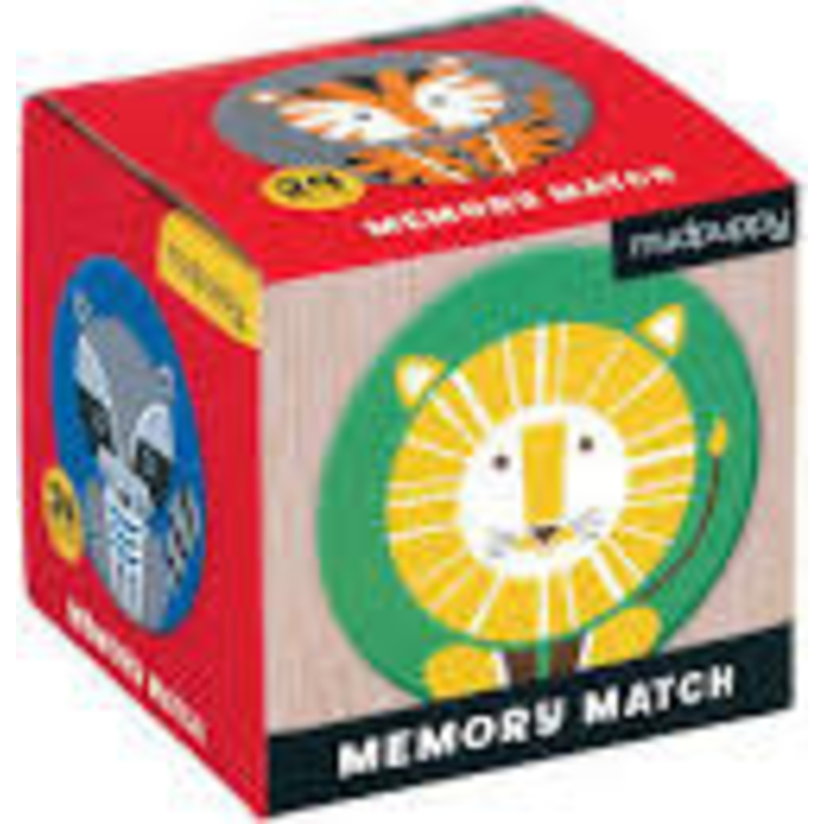 Mudpuppy Memory Match Mini: Geometric Animals