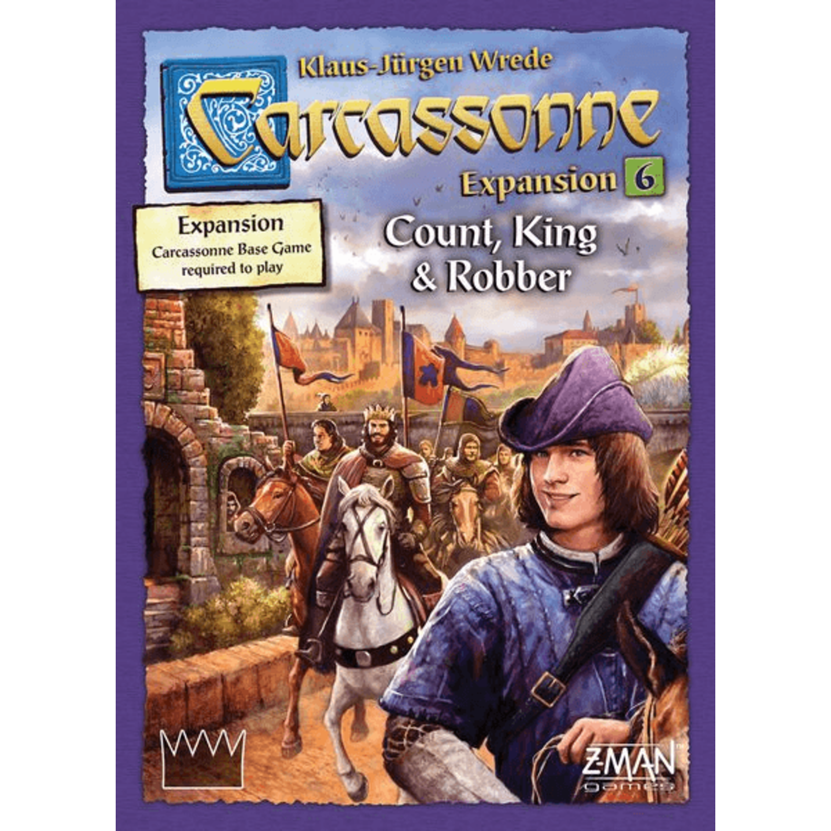 Z-Man Games Carcassonne: Count, King, & Robber