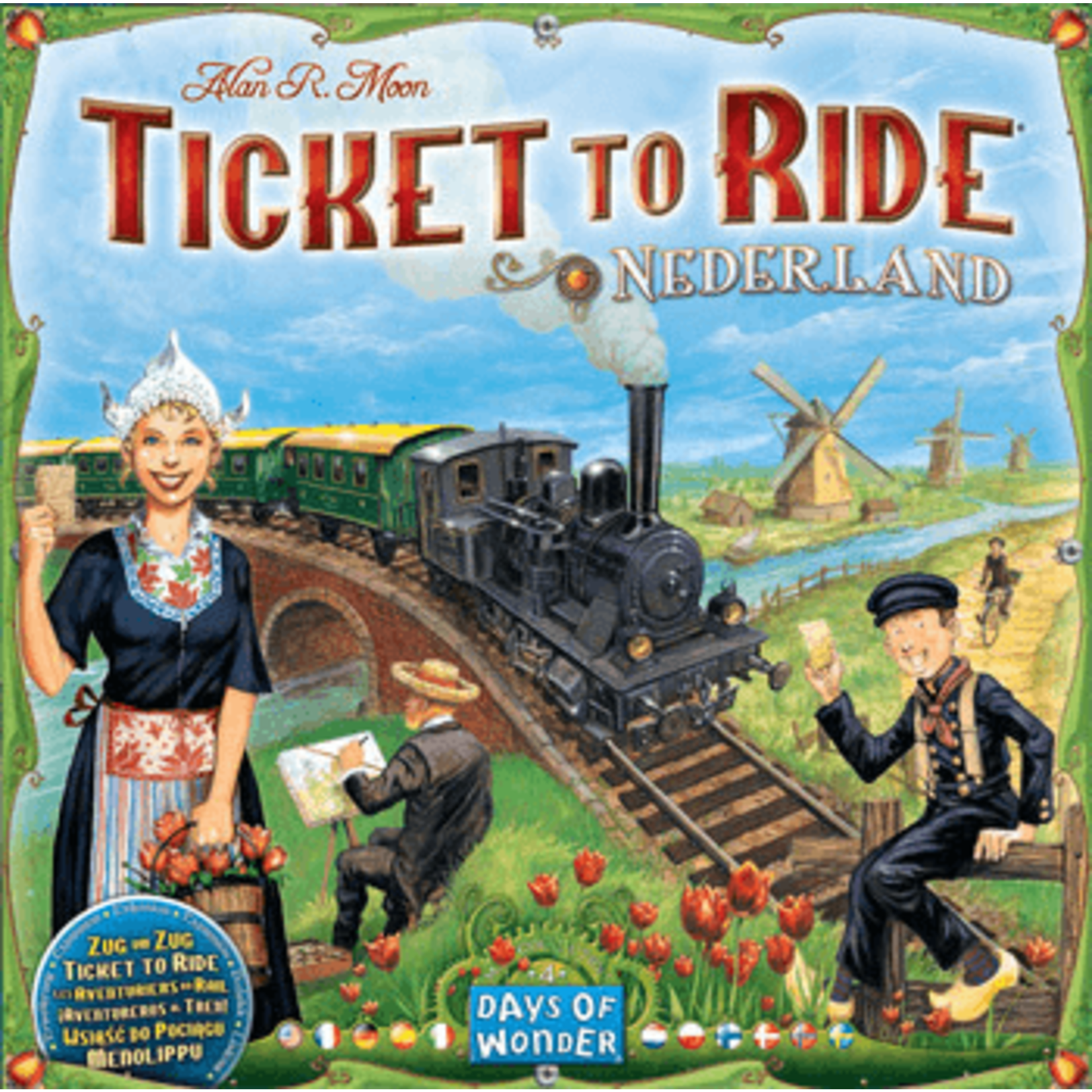 Days of Wonder Ticket to Ride: Nederland Map 4 Exp