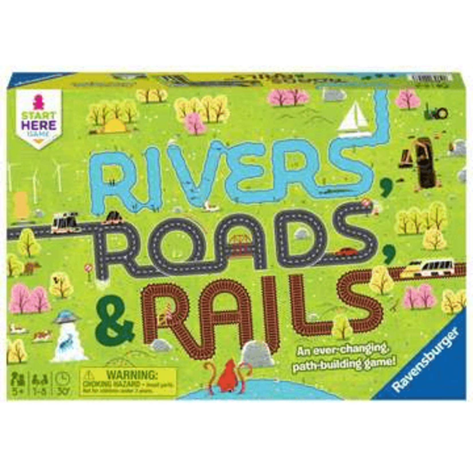 Ravensburger Rivers, Roads, & Rails